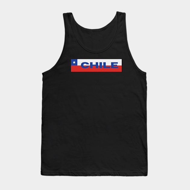 Chilean Flag Tank Top by aybe7elf